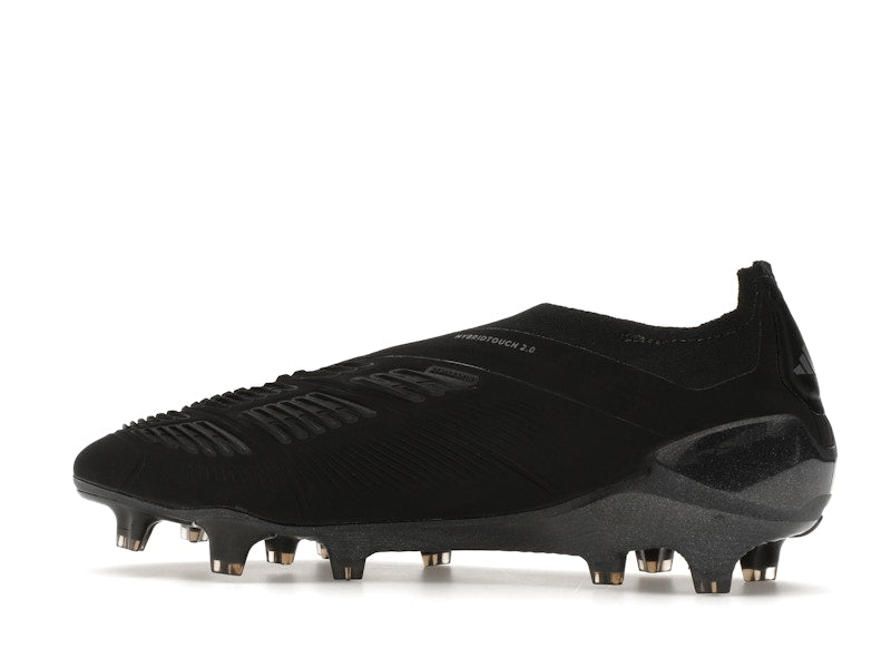 adidas Predator 24 Elite Laceless FG Core Black Carbon