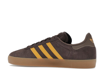 adidas Gazelle ADV Dark Brown Preloved Yellow