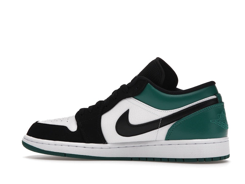 Jordan 1 Low White Black Mystic Green