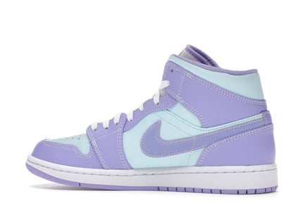 Jordan 1 Mid Purple Aqua