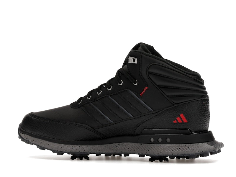 adidas S2G Rain.RDY Golf Core Black Iron Metallic Better Scarlet