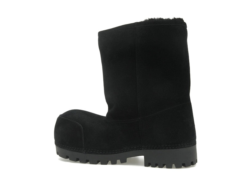Balenciaga Alaska Low Boot Black Suede
