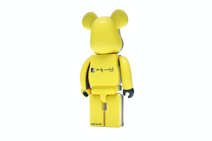Bearbrick Andy Warhol Silk Screen Ver. 400% Multi