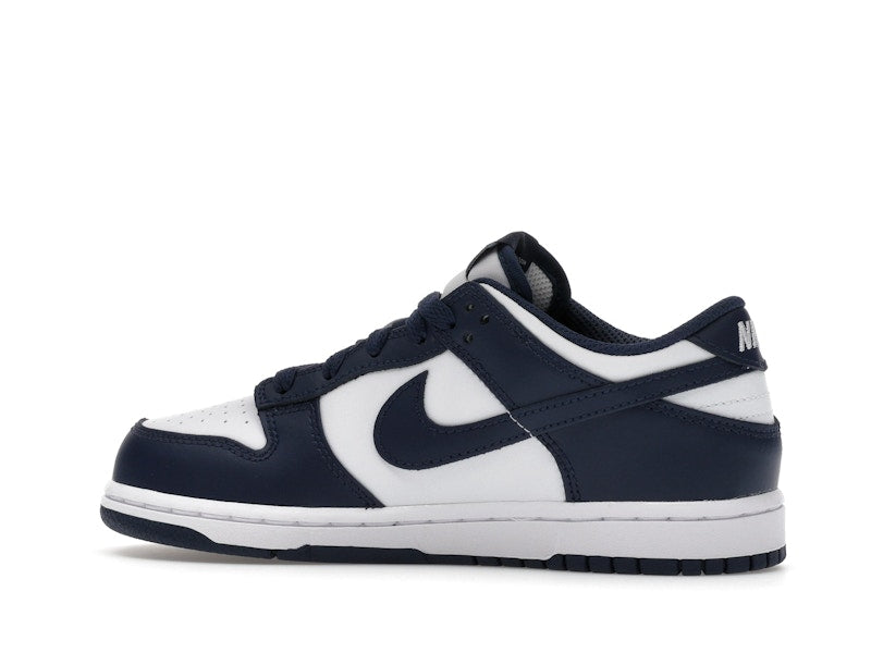 Nike Dunk Low White Midnight Navy (PS)