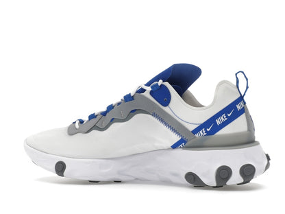 Nike React Element 55 White Game Royal Habanero Red