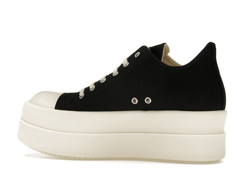 Rick Owens DRKSHDW Double Bumper Low Black Milk