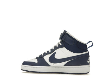 Nike Court Borough Mid 2 White Blue Void (GS)