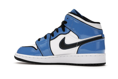 Jordan 1 Mid Signal Blue (GS)