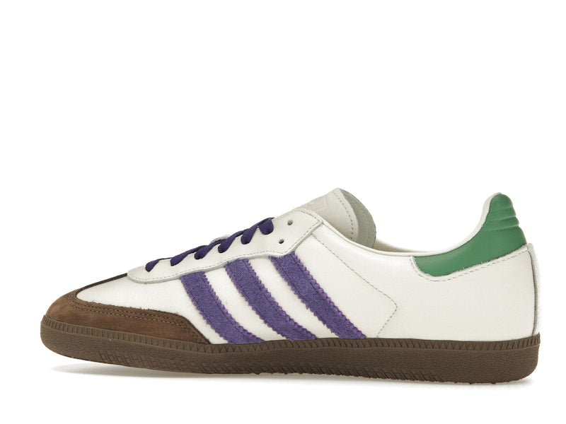 adidas Samba OG Off White Core Purple Green Brown (Women's)