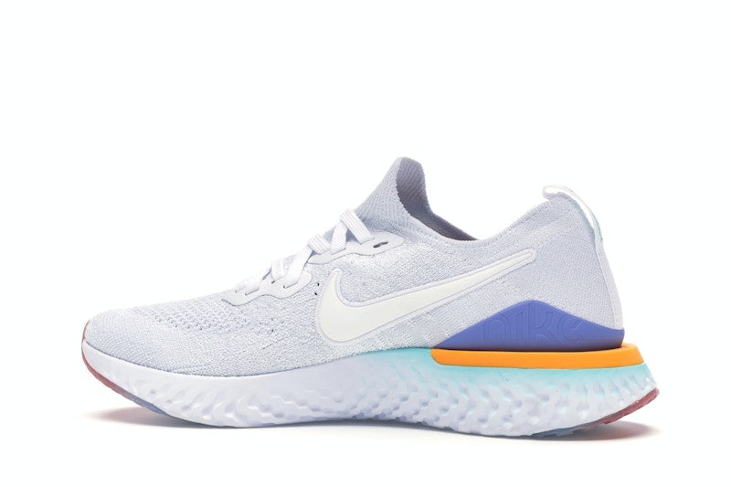 Nike Epic React Flyknit 2 White Hyper Jade Ember Glow (Women's)