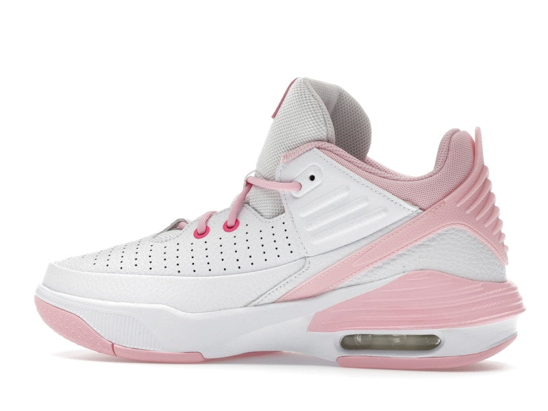 Jordan Max Aura 5 White Fierce Pink Medium Soft Pink (GS)