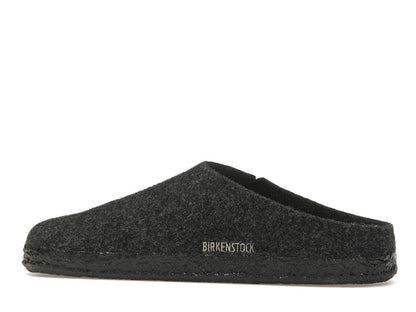 Birkenstock Zermatt Shearling Clog Wool Felt Anthracite