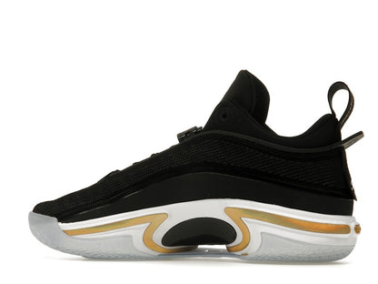 Jordan 36 Low Black Gold (Clear Sole)