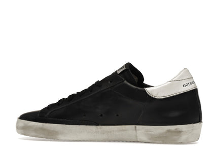 Golden Goose Super-Star Black White Leather