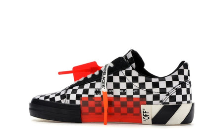 OFF-WHITE Vulc Low Checkered Black White