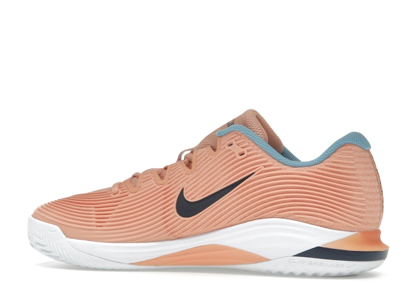 Nike Court Vapor 12 Clay Apricot Agate White Denim Turquoise Obsidian
