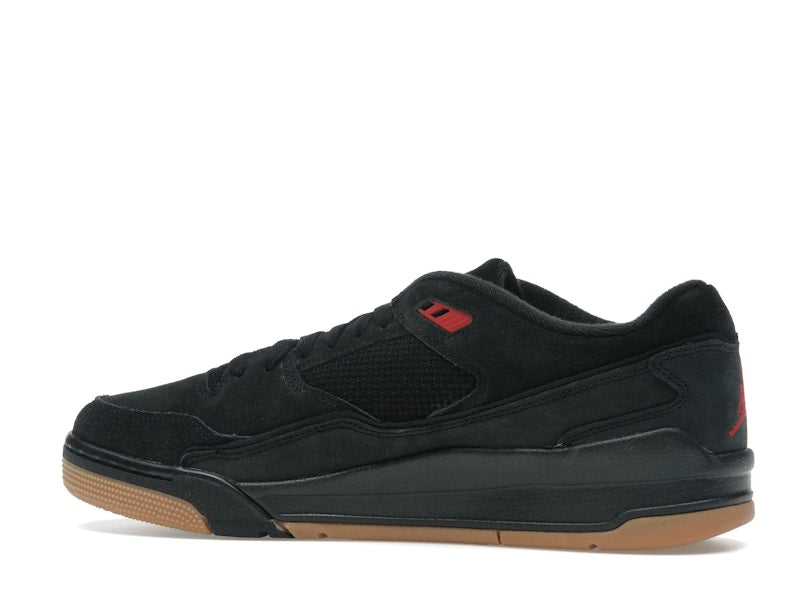 Jordan Flight Court Black Red