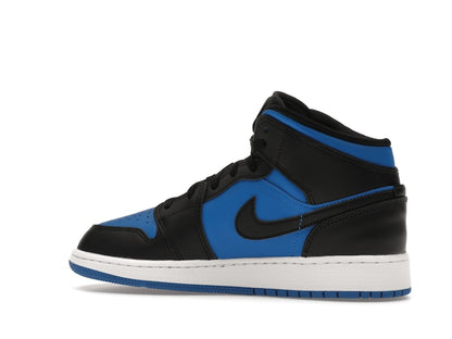 Jordan 1 Mid Black Royal Blue (GS)
