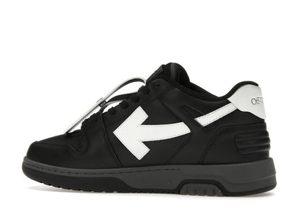 OFF-WHITE Out Of Office OOO Low Tops Black Grey White FW23