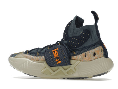 Nike ISPA Sense Flyknit Mineral Slate Magma Orange