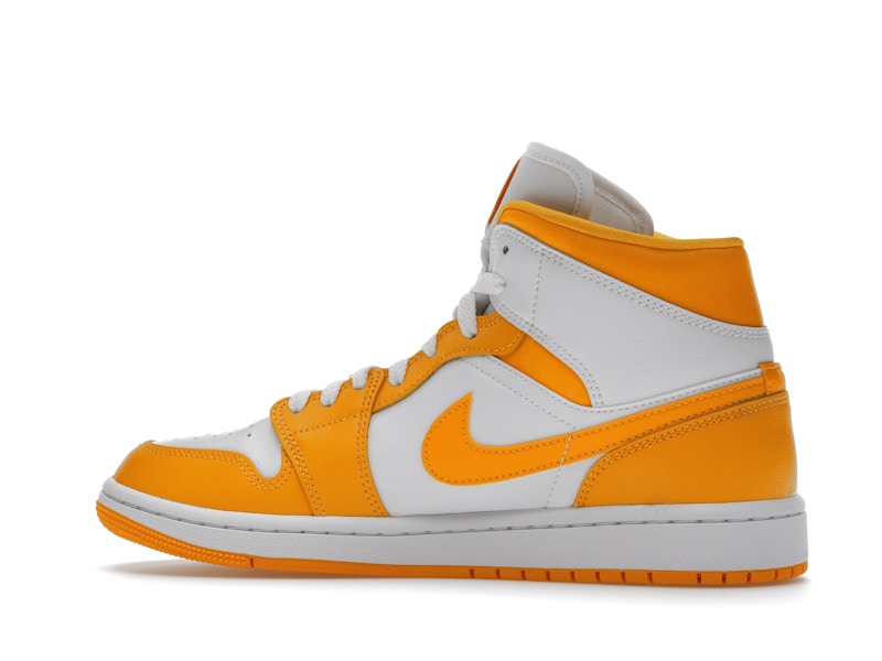 Jordan 1 Mid White University Gold (Women's)