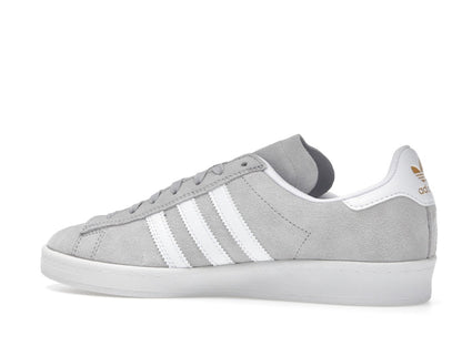 adidas Campus ADV Camp Grey Two Cloud White Gold Metallic