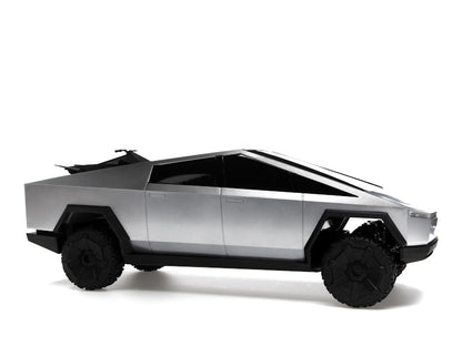Hot Wheels x Tesla Cybertruck 1:10 Scale RC Car (2021 Version w/ Cyberquad)