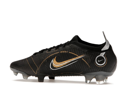 Nike Mercurial Vapor 14 Elite FG Black Metallic Silver Cave Stone Metallic Gold