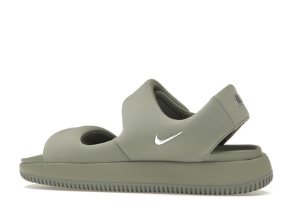 Nike Calm Sandal Light Army Metallic Silver (Women's)