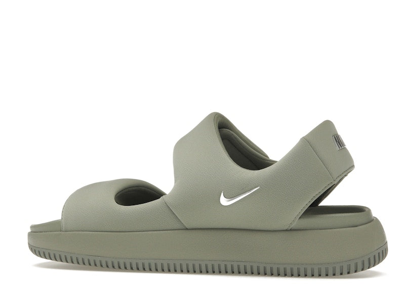 Nike Calm Sandal Light Army Metallic Silver (Women's)