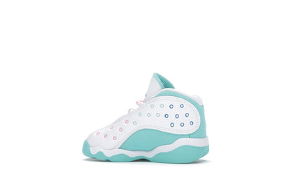 Jordan 13 Retro White Soar Green Pink (TD)