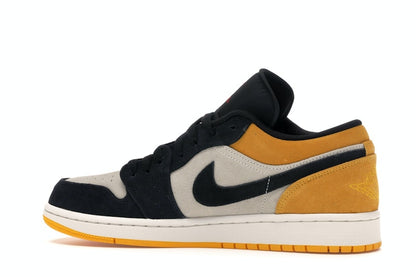 Jordan 1 Low Sail University Gold Black