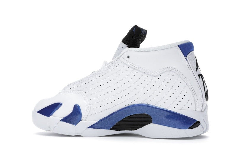 Jordan 14 Retro White Hyper Royal (PS)