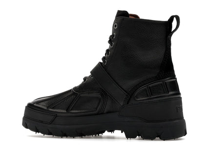 Polo Ralph Lauren Oslo High Oiled Leather Boot Black
