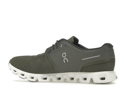 On Running Cloud 5 Olive Green White