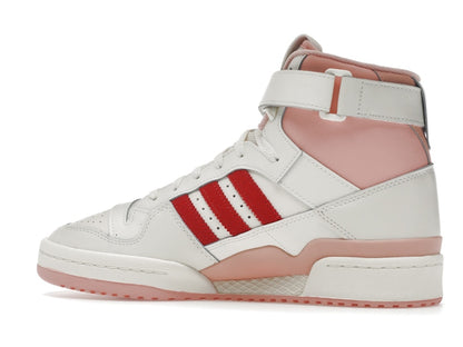 adidas Forum 84 Hi Off White Pink Red