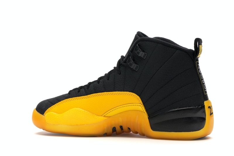 Jordan 12 Retro Black University Gold (GS)