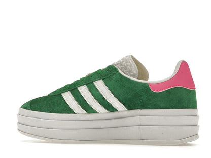 adidas Gazelle Bold Green Lucid Pink (Women's)