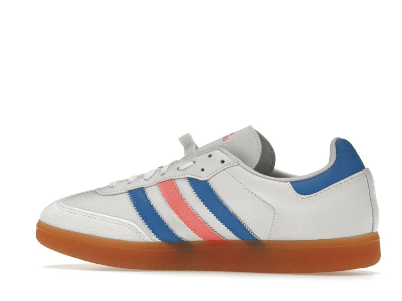 adidas Velosamba Vegan Cloud White Turbo Blue Rush