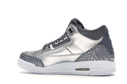 Jordan 3 Retro Premium Heiress Metallic Silver (GS)