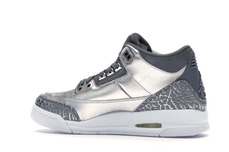 Jordan 3 Retro Premium Heiress Metallic Silver (GS)