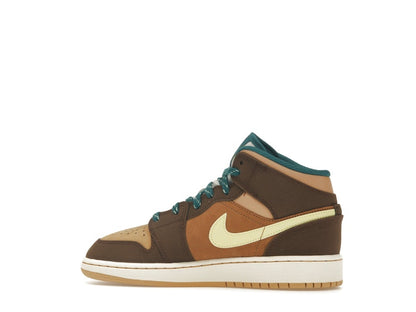 Jordan 1 Mid Cacao Wow (GS)