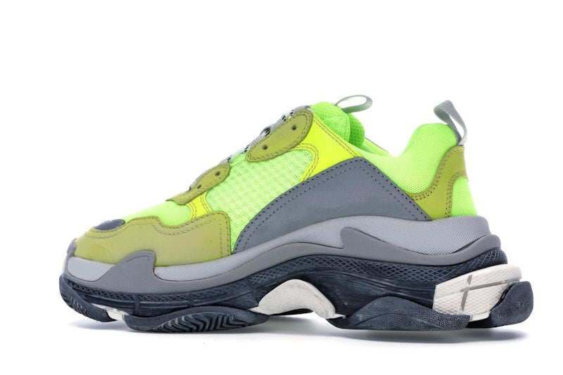 Balenciaga Triple S Neon Yellow (2018 Reissue)