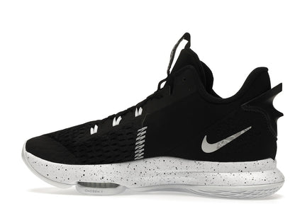 Nike LeBron Witness 5 Black Metallic Silver