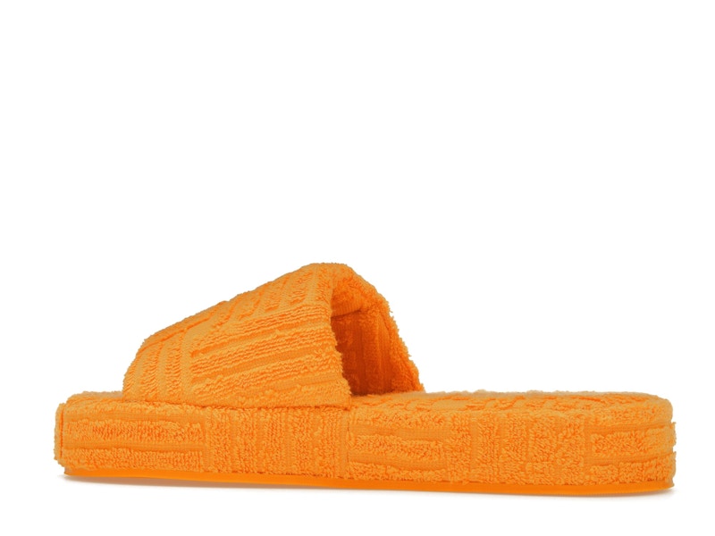 Bottega Veneta Resort Sponge Slide Tangerine