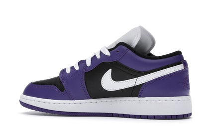 Jordan 1 Low Court Purple Black (GS)