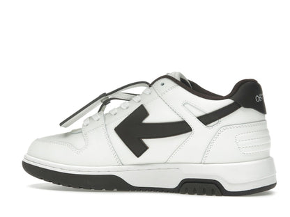 OFF-WHITE Out Of Office OOO Low Tops White Brown