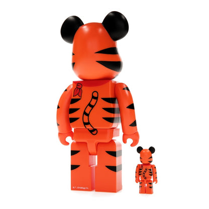 Bearbrick x Kellogg's Tony The Tiger Vintage Ver. 100% & 400% Set