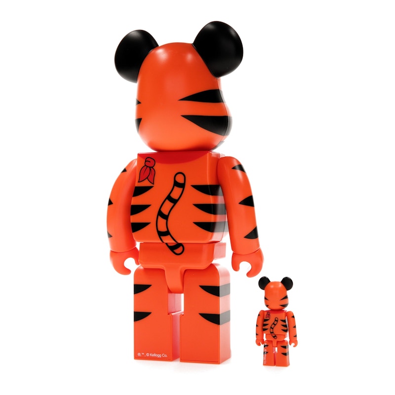 Bearbrick x Kellogg's Tony The Tiger Vintage Ver. 100% & 400% Set