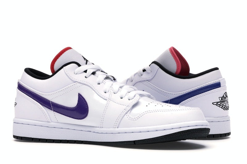 Jordan 1 Low White Multi-Color